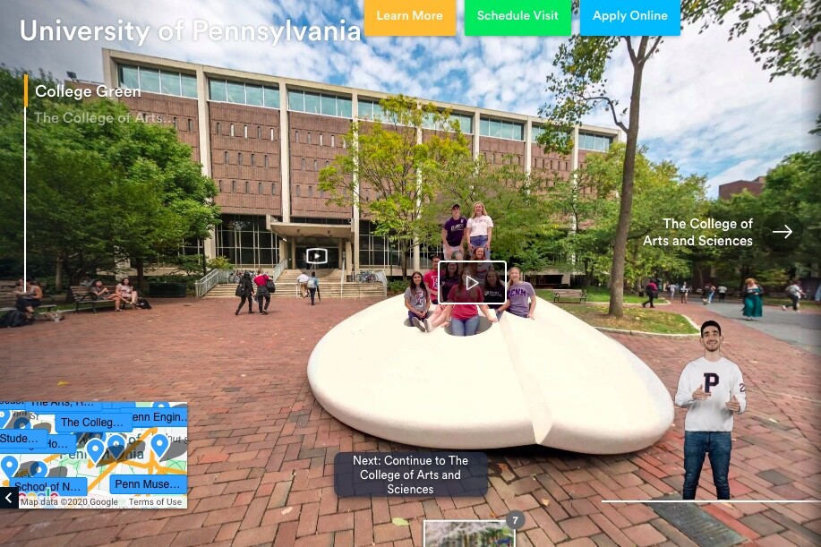 Penn virtual tour